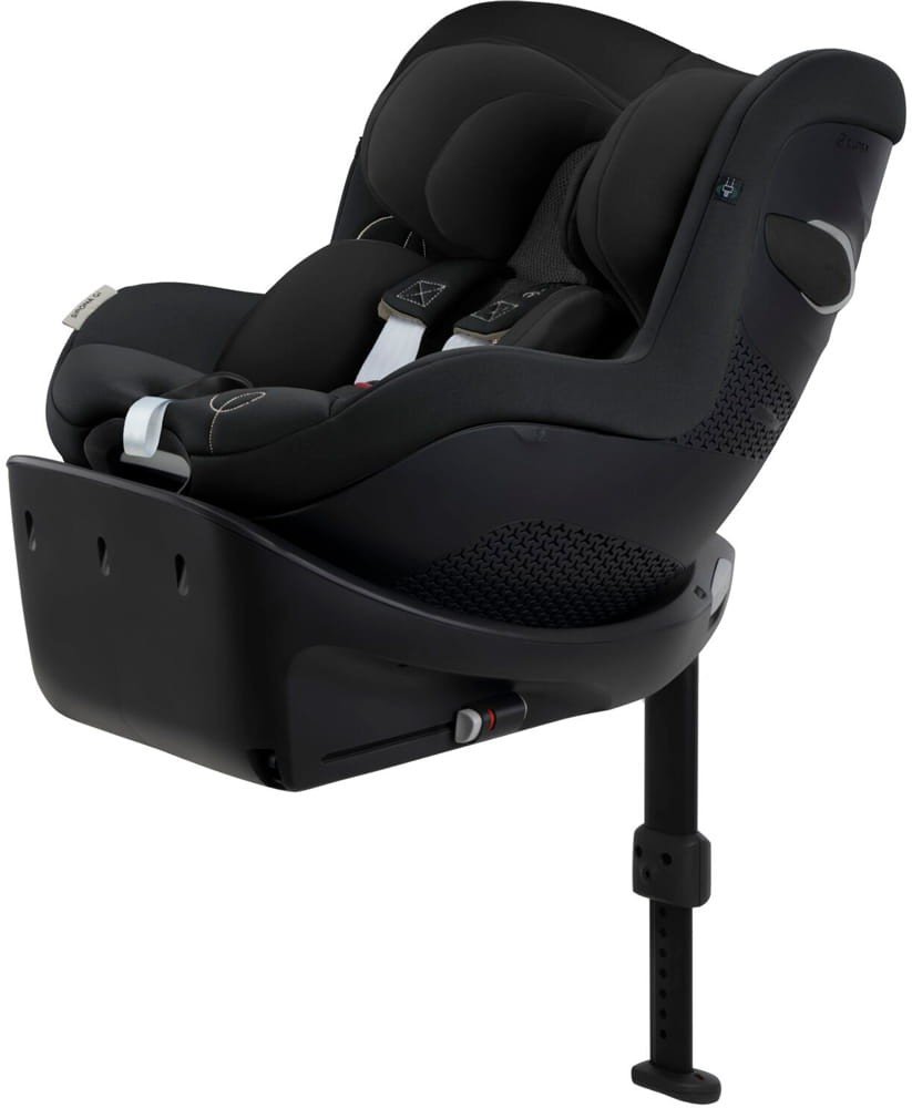 Cybex Sirona Gi i-Size Obrotowy 360° Fotelik Samochodowy 0-20kg Moon Black (Comfort)