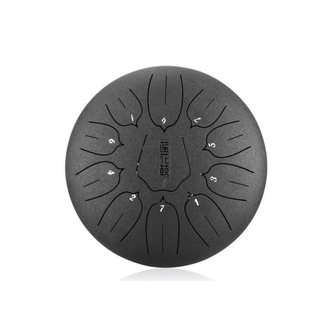 Zdjęcia - Akcesorium do perkusji Lotus Hluru THL11-12-Charcoal  tongue drum 12 11 