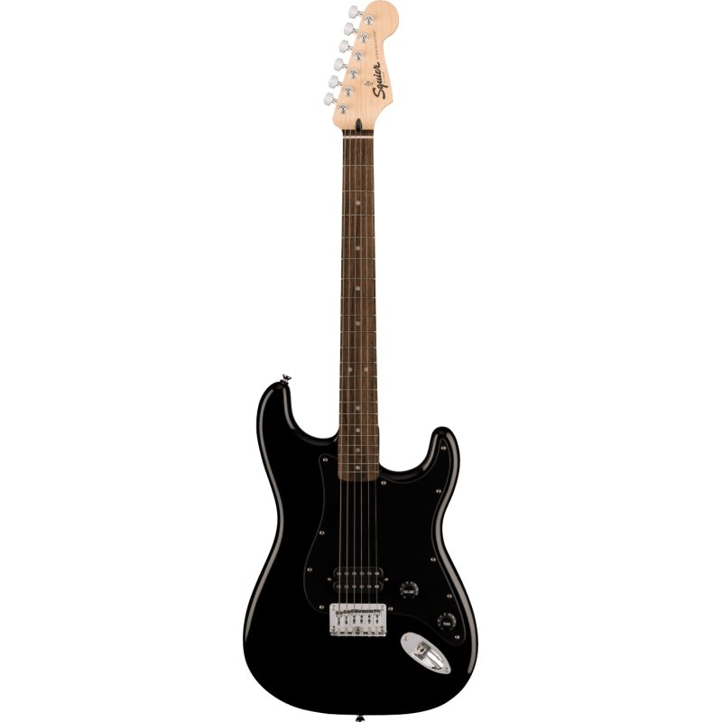Squier Sonic Stratocaster HT H Laurel Fingerboard Black Pickguard Black