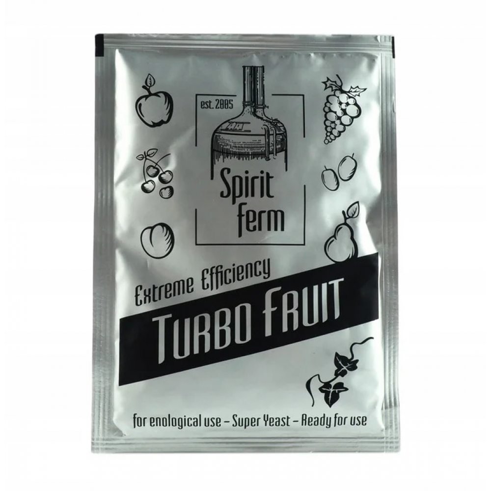 DROŻDŻE SPIRITFERM TURBO FRUIT PRODUKT EKOLOGICZNY