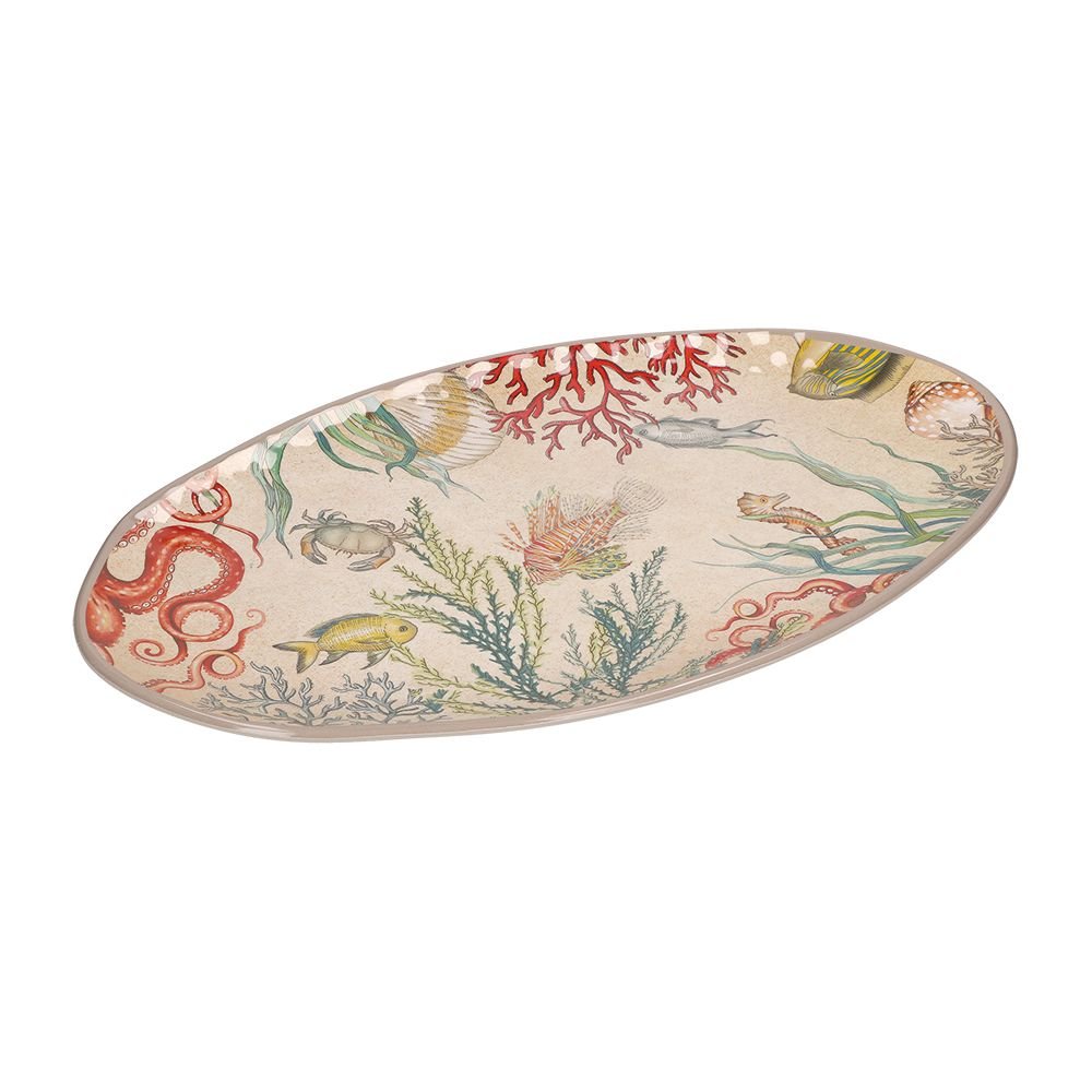 Miska okrągła do sałatek Sea Life - 36 cm