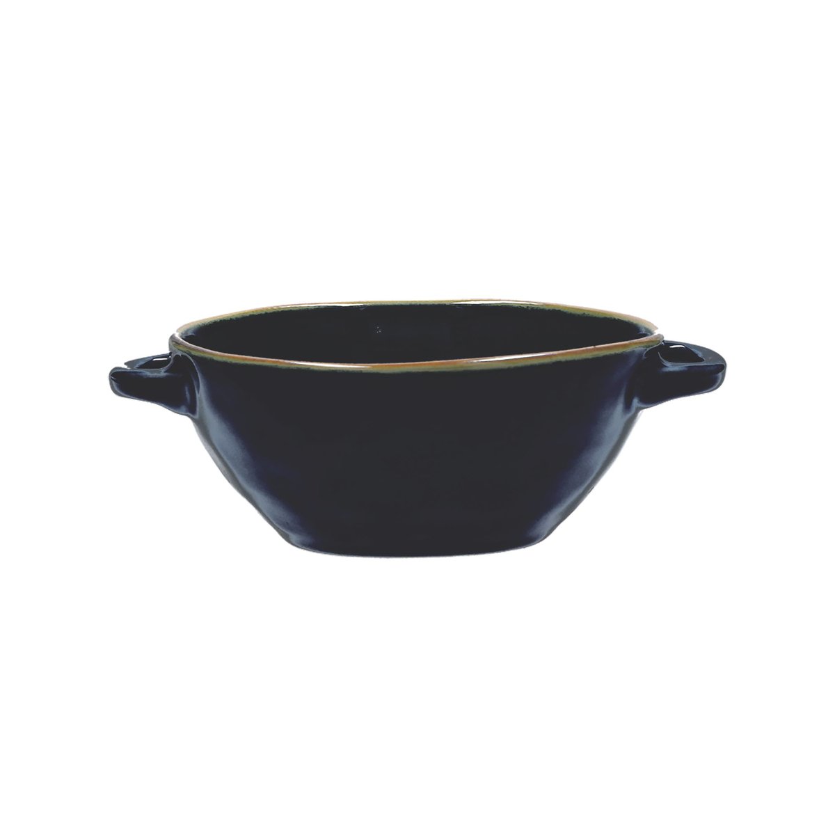 Zestaw 4 talerzy obiadowych Concerto Ocra - Żółty, 27 cm