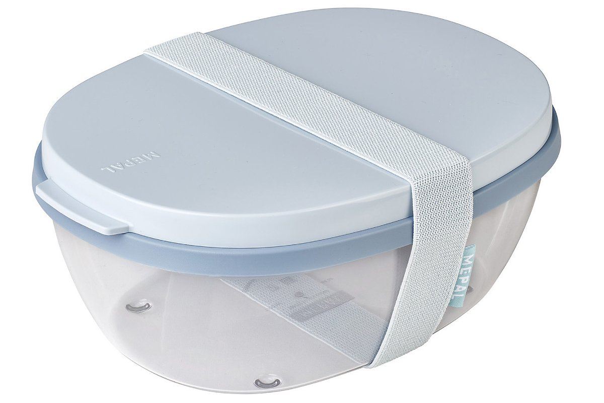 Mepal, Lunchbox Salad Ellipse nordic 107640515700, Niebieski