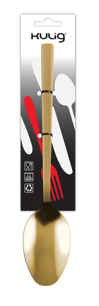 Kulig, Łyżka obiadowa Piano gold zawieszka  29460