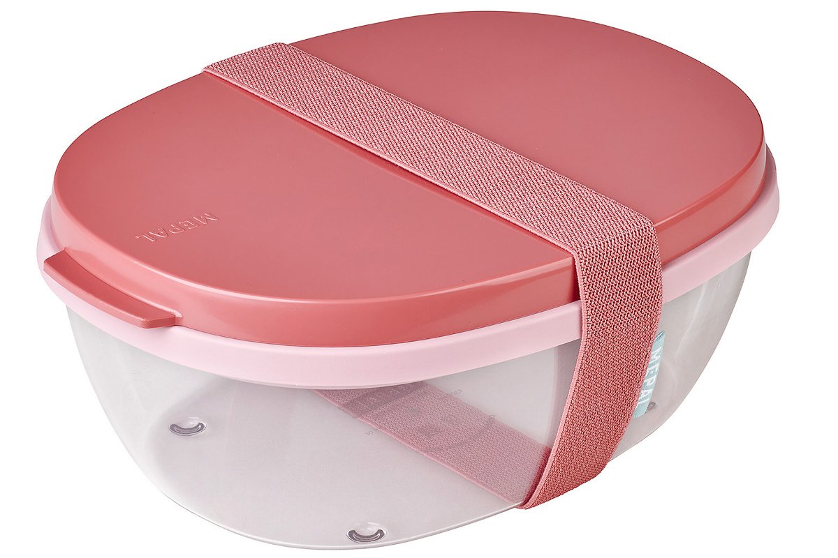 Mepal, Lunchbox Salad Ellipse vivid mauve 107640578700