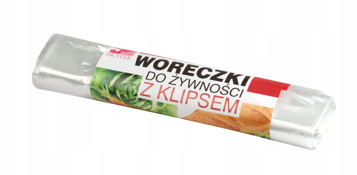 BRATEK Woreczki do mrożenia żywności 3 litry 25x35cm
