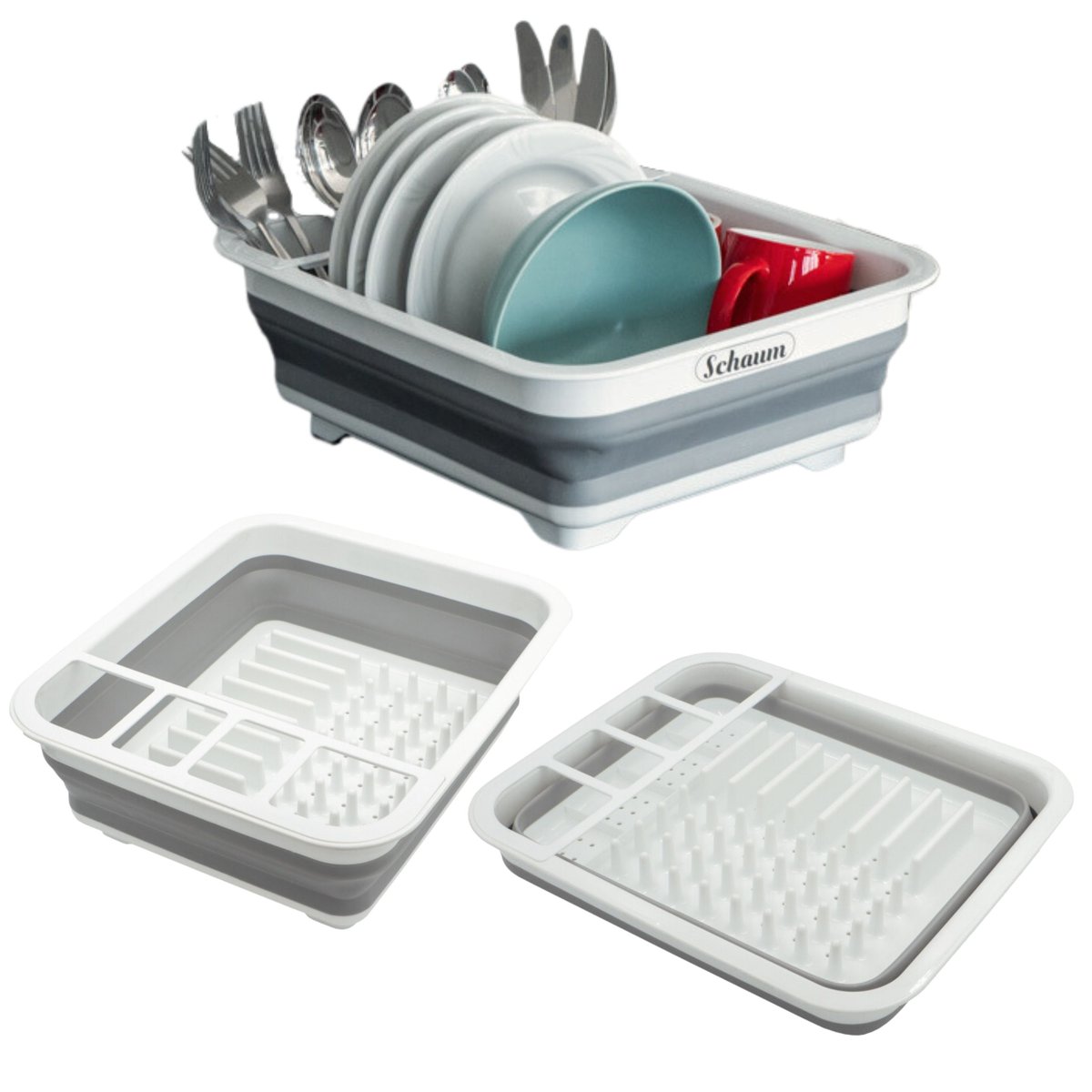 Składana suszarka do naczyń