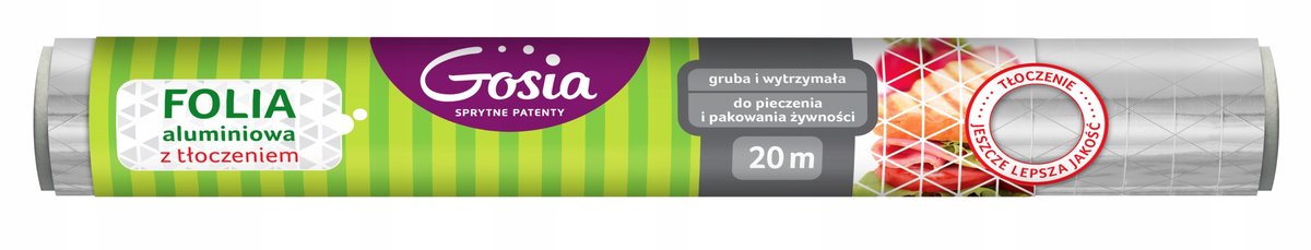 Gosia POLITAN Folia Aluminiowa Z Tłoczeniem 20m Rolka 6079 GOS000293