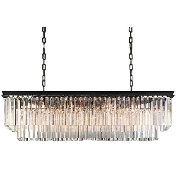 Hereford Rectangle żyrandol kryształowy 100cm Hereford 100 CH B