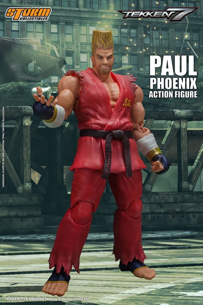 Figurka Tekken 7 1/12 Paul Phoenix