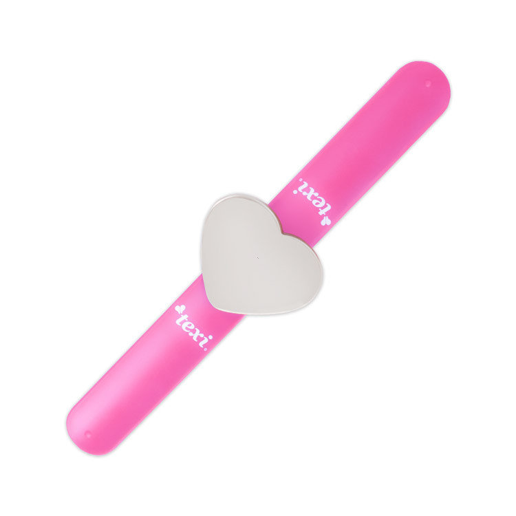 Texi LOVE PINK Bransoletka magnetyczna do igieł i szpilek, różowa LOVE PINK