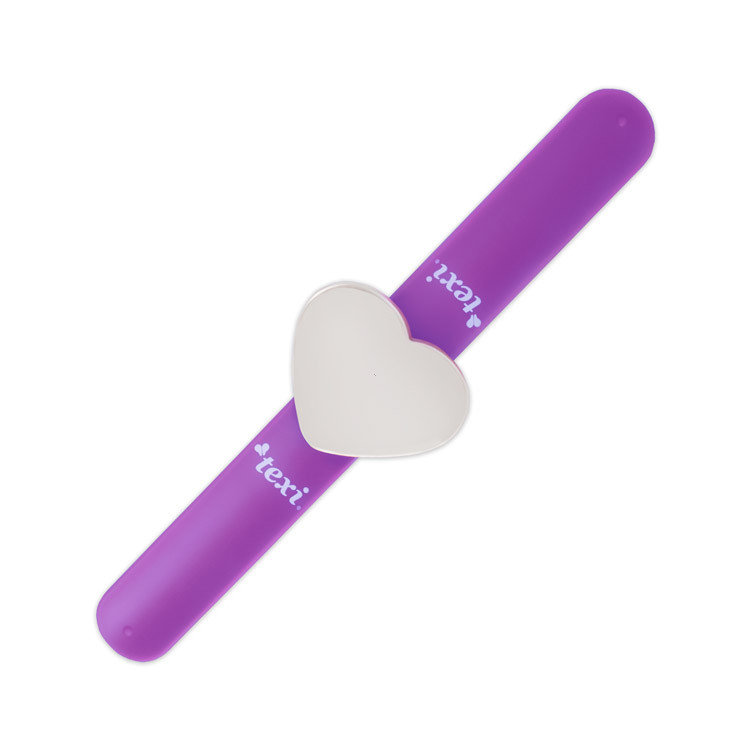 Texi LOVE PURPLE Bransoletka magnetyczna do igieł i szpilek, fioletowa LOVE PURPLE