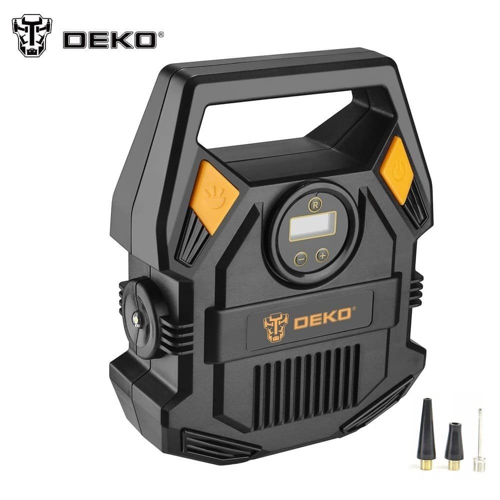 DEKO DKCP160Psi-LCDG Kompresor Samochodowy 12V