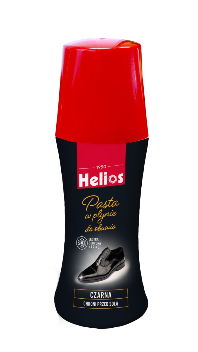 Helios Helios Pasta w płynie do obuwia 60ml czarna