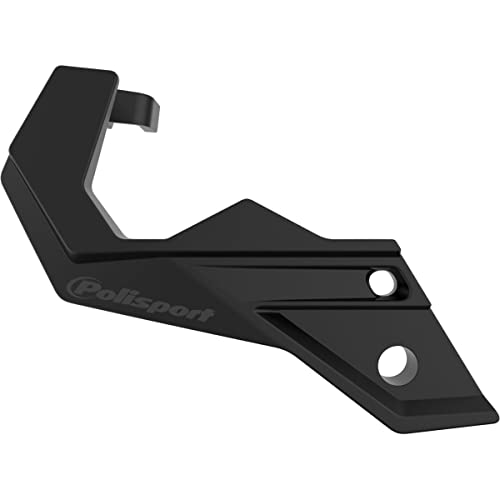 POLISPORT 8157600001 - Odporna na uderzenia i ścieranie osłona dolnego widelca polipropylenowego kompatybilna z motocyklami KAWASAKI w kolorze czarnym
