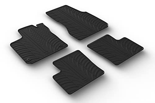 Gledring Maty gumowe Kompatybilny z Renault Twingo E-Tech 2020- (Profil T 4-części + klipsy montażowe)