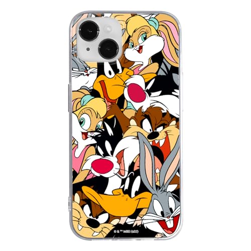 ERT GROUP etui na telefon Iphone 14 PLUS, case oryginalny i oficjalnie licencjonowany przez Looney Tunes, wzór 022, optymalnie dopasowane, plecki z TPU częściowo przeźroczyste