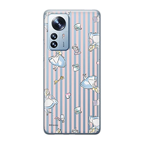 ERT GROUP etui na telefon Xiaomi 12 PRO, case oryginalny i oficjalnie licencjonowany przez Disney, wzór Alice 001, optymalnie dopasowane, plecki z TPU częściowo przeźroczyste