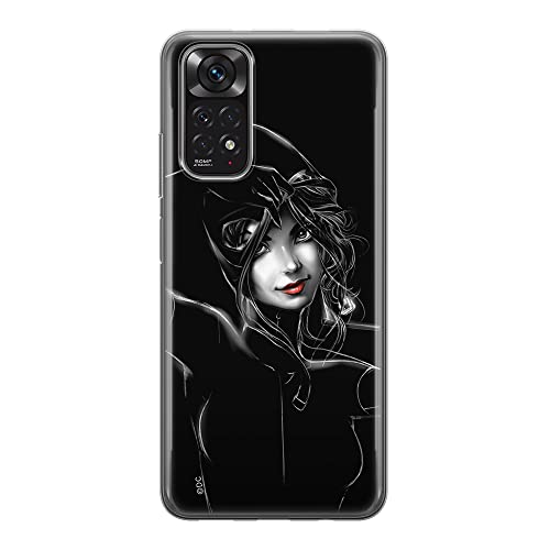 ERT GROUP etui na telefon Xiaomi REDMI NOTE 11S 4G / REDMI NOTE 11 4G, case oryginalny i oficjalnie licencjonowany przez DC, wzór Catwoman 002, plecki z TPU