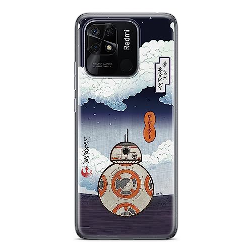 ERT GROUP etui na telefon Xiaomi REDMI 10C, case oryginalny i oficjalnie licencjonowany przez Star Wars, wzór BB 8 011, optymalnie dopasowane, plecki z TPU