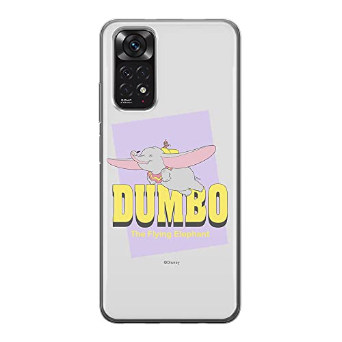 ERT GROUP etui na telefon Xiaomi REDMI NOTE 11S 4G / REDMI NOTE 11 4G, case oryginalny i oficjalnie licencjonowany przez Disney, wzór Dumbo 005, plecki z TPU