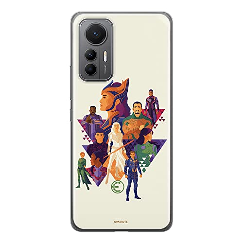 ERT GROUP etui na telefon Xiaomi 12 LITE, case oryginalny i oficjalnie licencjonowany przez Marvel, wzór Eternals 007, optymalnie dopasowane, plecki z TPU