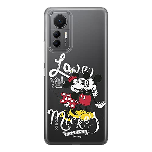 Etui dedykowane do Xiaomi 12 LITE wzór:  Mickey i Minnie 001 oryginalne i oficjalnie licencjonowane