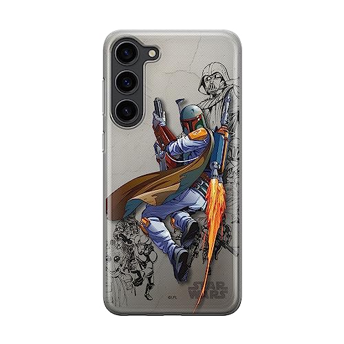 Etui dedykowane do Samsung S23 PLUS wzór:  Boba Fett 003 oryginalne i oficjalnie licencjonowane