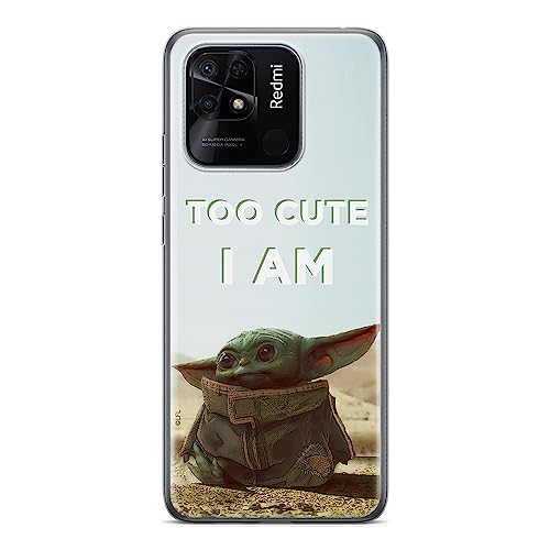 ERT GROUP etui na telefon Xiaomi REDMI 10C, case oryginalny i oficjalnie licencjonowany przez Star Wars, wzór Baby Yoda 004, optymalnie dopasowane, plecki z TPU