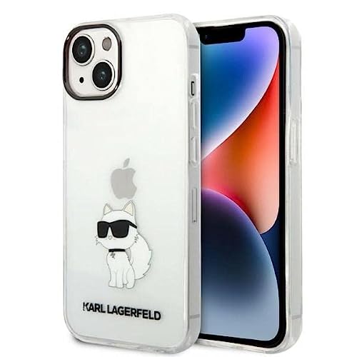Karl Lagerfeld Obudowa dla telefonów komórkowych IML Choupette NFT na Apple iPhone 14 KLHCP14SHNCHTCT przezroczysty