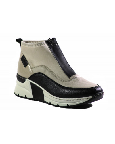 BOTKI RIEKER  -  N6352-60  BEIGE - Rieker