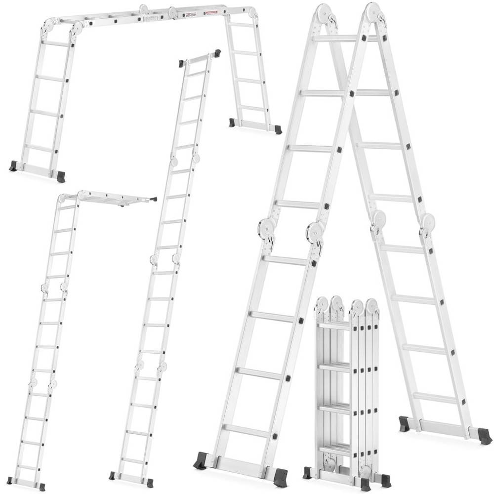 FANMART Wielofunkcyjna drabina przegubowa 4x4 (wysokość robocza: 5,60m) 47681864