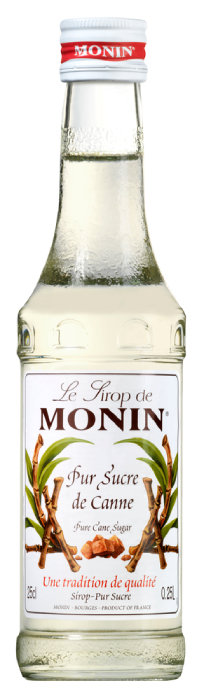 Monin Syrop CANE SUGAR  0,25 l - cukier trzcinowy