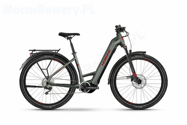 Haibike Trekking 5 Low olive 2023 olive/red - gloss 27,5 cala
