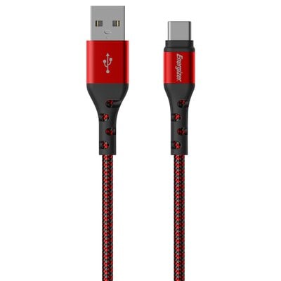 Kabel USB - USB Typ-C ENERGIZER Ultimate 2 m Czerwony
