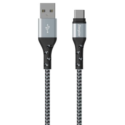 Kabel USB - USB Typ-C ENERGIZER Ultimate 2 m Srebrny