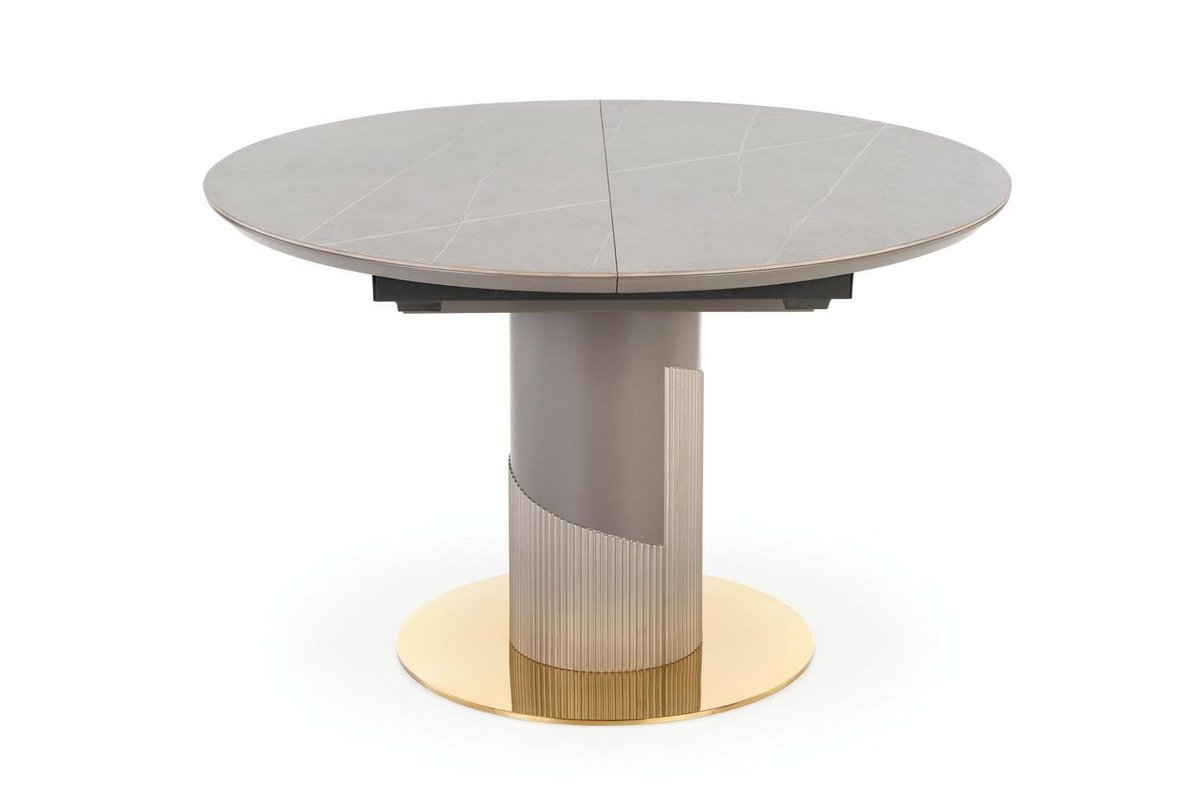 Stół Moette okrągły, rozkładany marmur