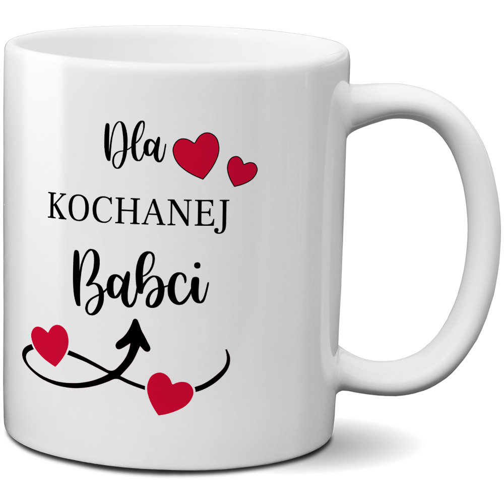 Kubek z nadrukiem - Dla Kochanej Babci