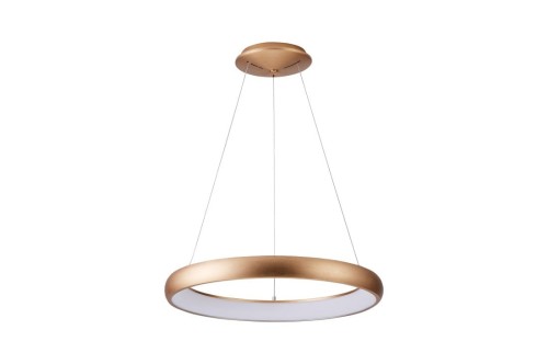 Lampa wisząca Antonio AZ5067 z pilotem LED 80W ring złota