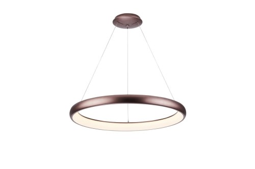 Wisząca ledowa lampa Antonio AZ5065 80W z pilotem brązowa