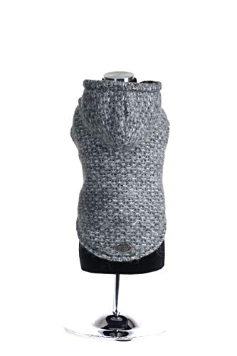 Trilly tutti Brilli ApolloniagriXS Apollonia Płaszcz Wełna Szary Kapturek, XS, Szary