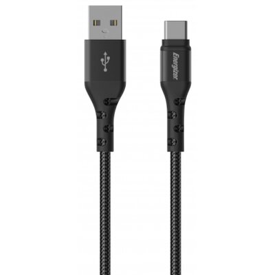 Energizer Ultimate - Kabel połączeniowy USB-A do USB-C 2m (Czarny)