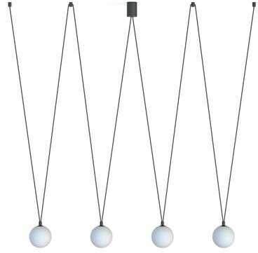 Lampa wisząca nad wyspę, nad stół SLING IV