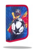 piórnik jednoklapkowy bez wyposażenia clipper football coolpack colorino f076652