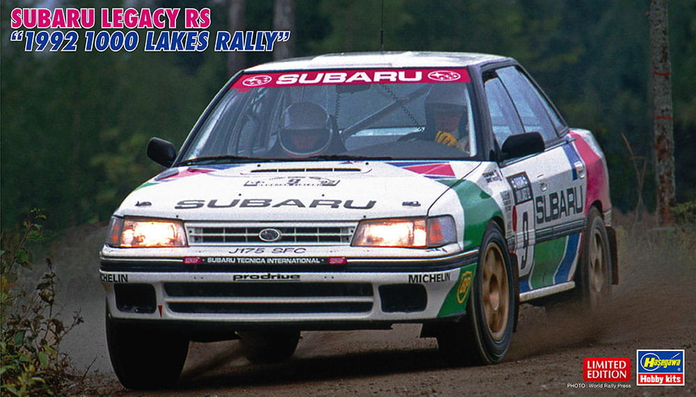Subaru Legacy RS (1992 1000 Lakes Rally) 1:24 Hasegawa 20577
