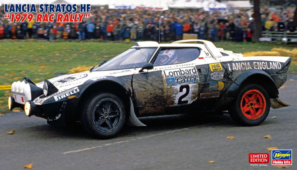 Lancia Stratos HF 1979 RAC Rally 1:24 Hasegawa 20598