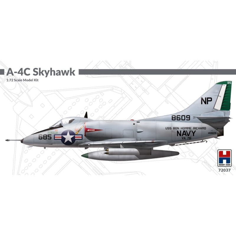 Douglas A-4C Skyhawk 1:72 Hobby 2000 72037