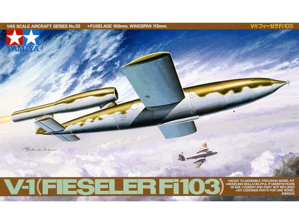 Tamiya Niemiecka latająca bomba V-1 (Fieseler Fi103) (