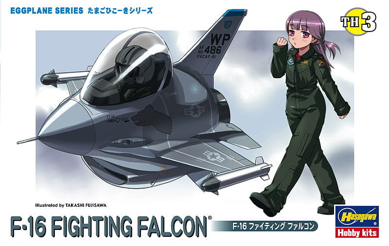 Hasegawa TH3-60103 Egg Plane F-16 Falcon TH03