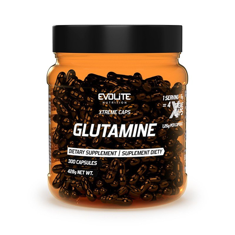 Evolite Nutrition L-glutamine 1250mg Xtreme 300 kaps.